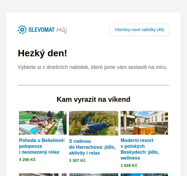 Slevomat: All inclusive pobyt s neomezeným wellness pro dva – červen 2026 | Nuslet.cz