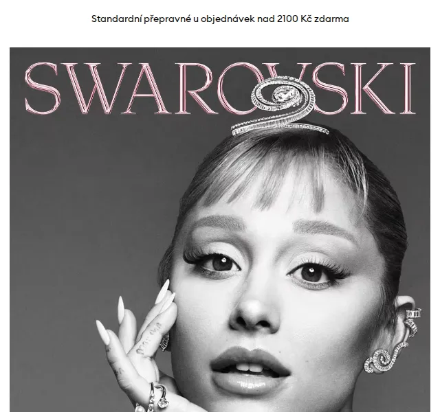 Swarovski: Kolekce Ariana Grande x Swarovski Capsule – červenec 2026 | Nuslet.cz