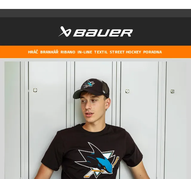 Bauer Hockey Česko: Sleva 20 % na NHL merch – červen 2026 | Nuslet.cz