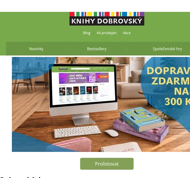 KnihyDobrovsky.cz: Zásilkovna a Packeta zdarma – září 2026