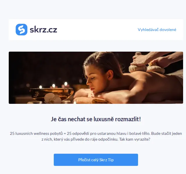 Vánoce na Skrz: Wellness pobyty v Česku od 1 990 Kč – červenec 2026 | Nuslet.cz