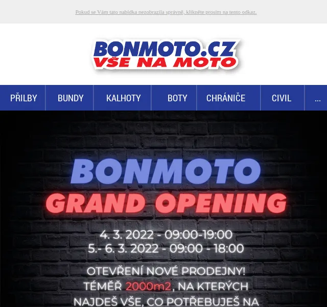 BONMOTO: Zahaj sezónu v novém – červen 2026 | Nuslet.cz