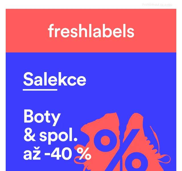 Freshlabels: SALEkce boty a spol. se slevou až 40 % – červen 2026 | Nuslet.cz