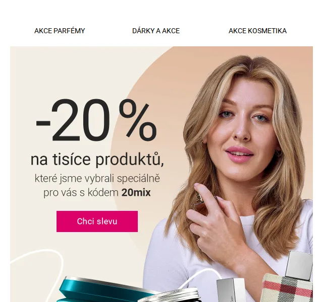 Notino: 20% sleva na tisíce produktů – červen 2026 | Nuslet.cz