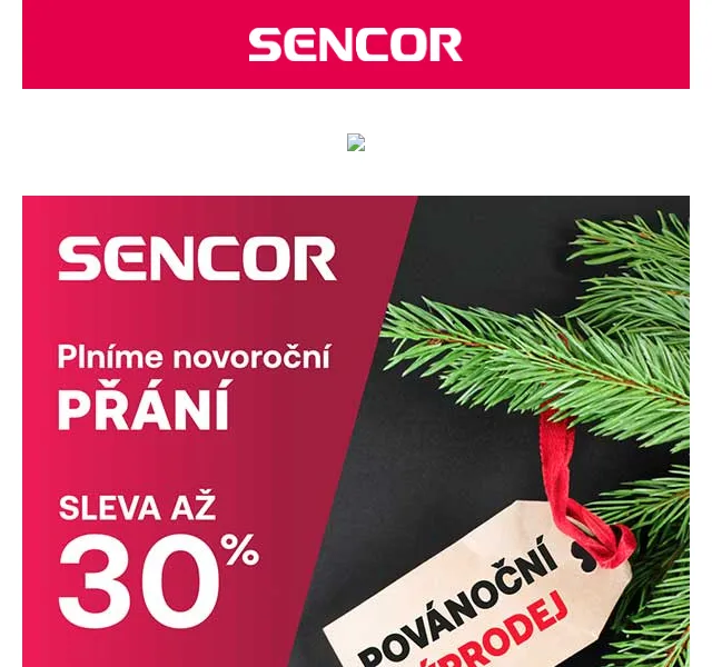 Sencor: povánoční výprodej – červenec 2026 | Nuslet.cz