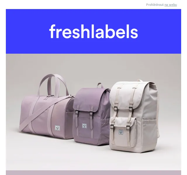 Freshlabels: jarní drop Herschel, Armedangels a Organic Basics – červenec 2026 | Nuslet.cz