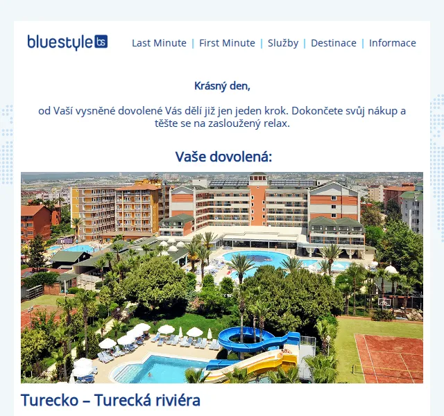 CK Blue Style: Last Minute do Turecka 9.10.-16.10. – říjen 2022 | Nuslet.cz