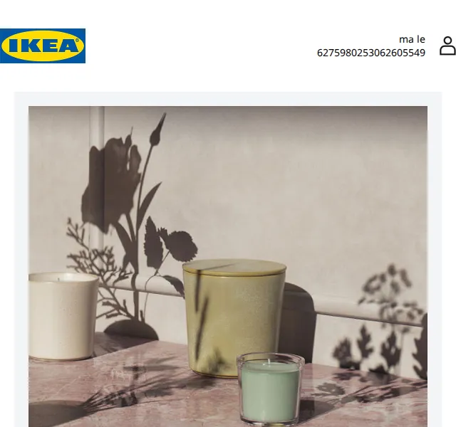 Ikea: Nová série vonných svíček Ilse Crawford – červenec 2026 | Nuslet.cz