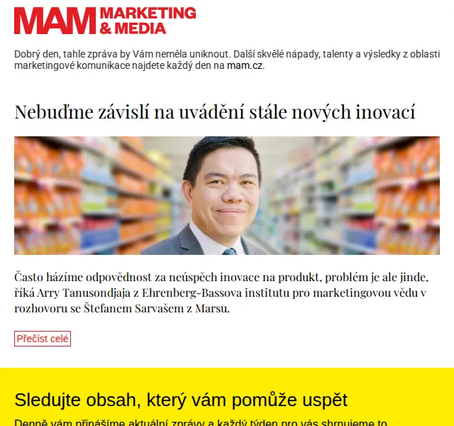 Marketing & Media: Inovace v marketingu – červen 2026 | Nuslet.cz