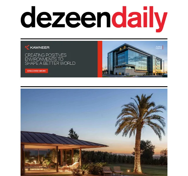 Dezeen Daily: Architektura a design – červenec 2026 | Nuslet.cz
