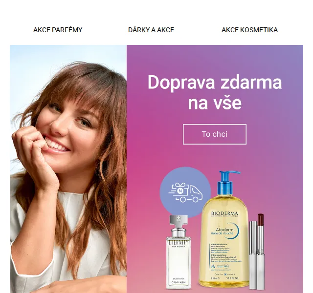 Notino: Doprava zdarma na každý nákup – červen 2026 | Nuslet.cz