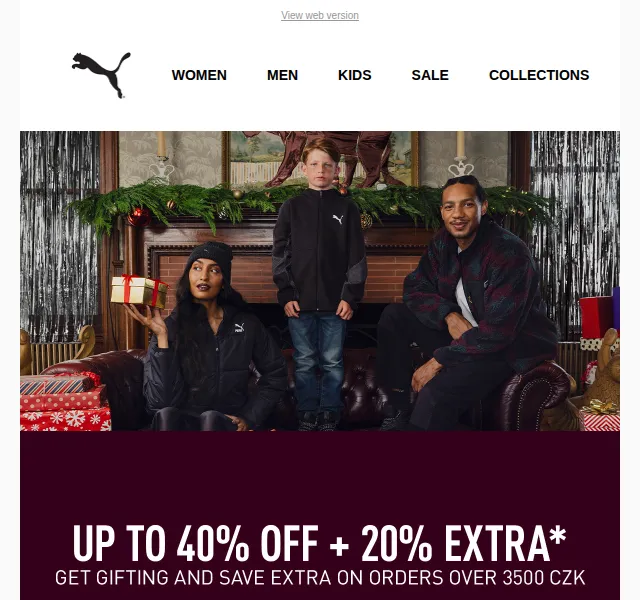 PUMA: sleva až 40 % + 20 % extra – prosinec 2023 | Nuslet.cz