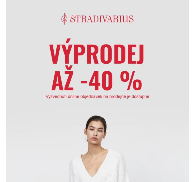 Stradivarius výprodej: další skladové zásoby – červen 2026 | Nuslet.cz
