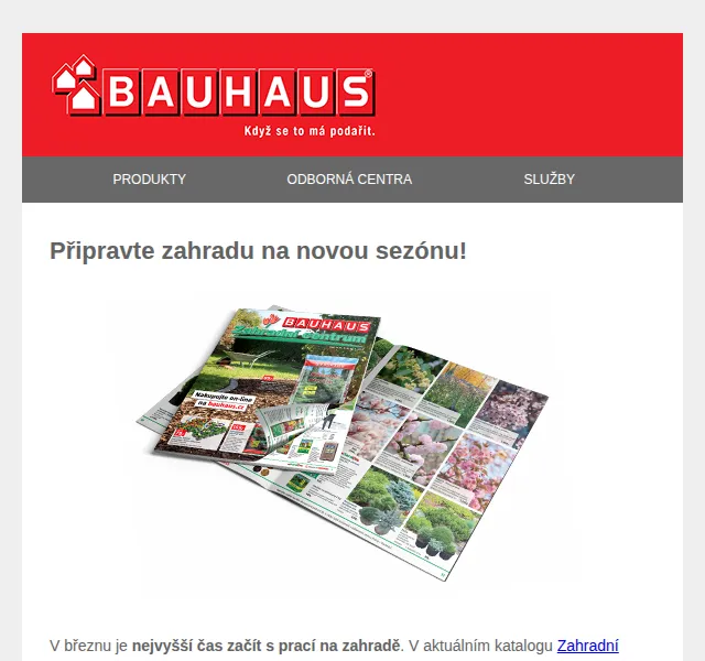 BAUHAUS: Nový katalog Zahradní centrum – červen 2026 | Nuslet.cz