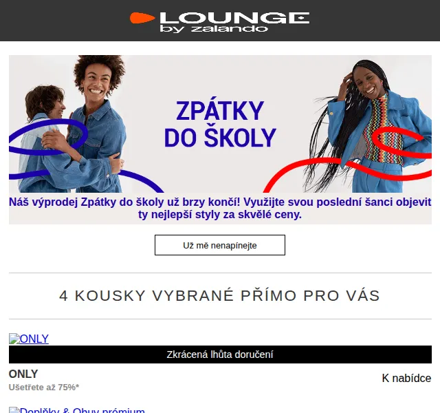 Lounge by Zalando: ONLY, Hunkemöller a Salomon – červen 2026 | Nuslet.cz