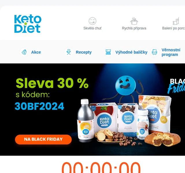 KetoDiet: Extra sleva 30 % na vše – červen 2026 | Nuslet.cz