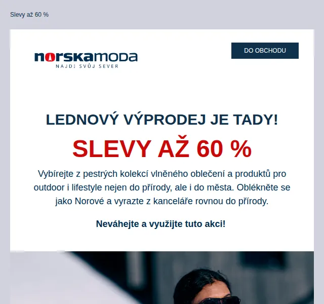 Norskamoda: Lednový výprodej – slevy až 60 % – červen 2026 | Nuslet.cz