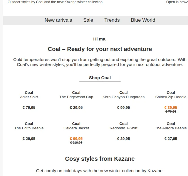 BLUE TOMATO: Nové kolekce Coal a Kazane – červen 2026 | Nuslet.cz