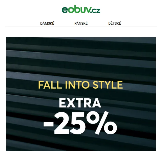eobuv.cz: sleva 25 % na podzimní boty – červen 2026 | Nuslet.cz