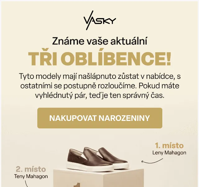 Vasky: Limitovaná edice bot – duben 2026 | Nuslet.cz