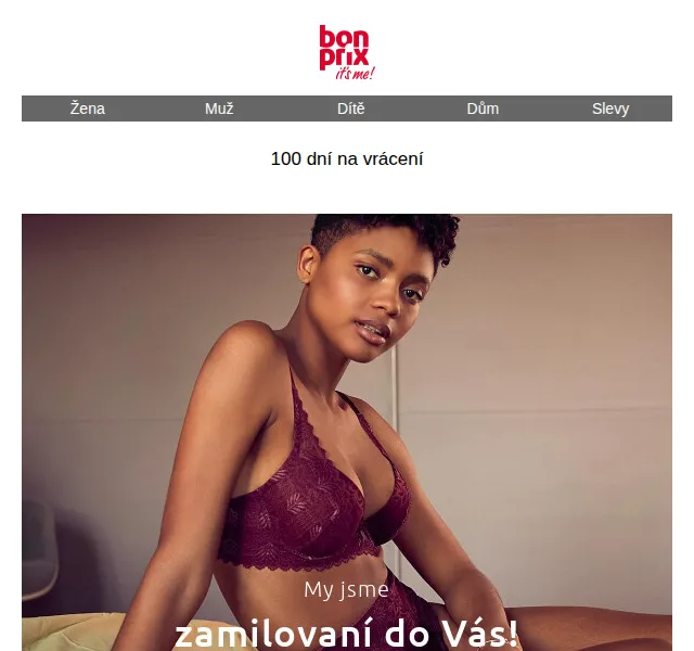 Bonprix: Nová valentýnská kolekce prádla – červen 2026 | Nuslet.cz