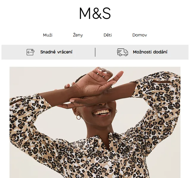 Marks and Spencer: Midi šaty se zvířecím potiskem – červen 2026 | Nuslet.cz