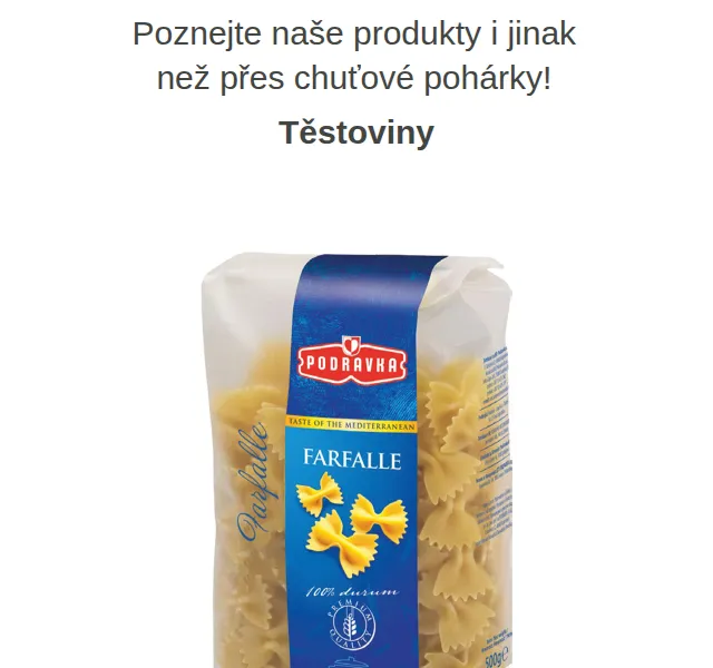 Váš HRUŠKA tým: Těstoviny a trvanlivé potraviny – červen 2026 | Nuslet.cz