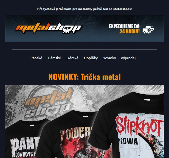 METALSHOP: Stovky metalových novinek – květen 2026 | Nuslet.cz