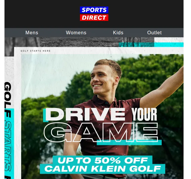 Sportsdirect: Calvin Klein Golf až 50% sleva – červen 2026 | Nuslet.cz