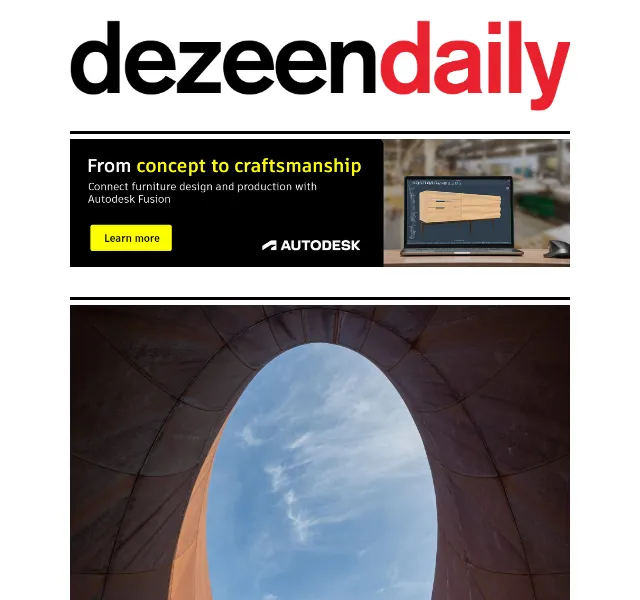 Dezeen Daily: Novinky z architektury a designu – červen 2026 | Nuslet.cz