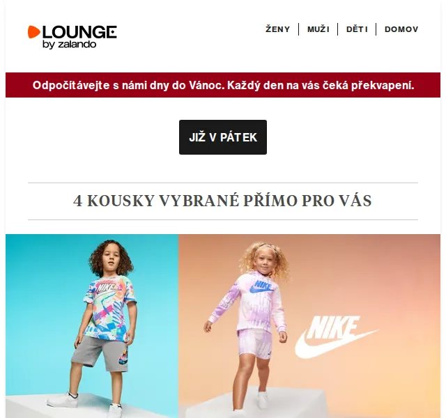 Lounge by Zalando: Nike, Under Armour a Bugatti – sleva až 77 % – červenec 2026 | Nuslet.cz