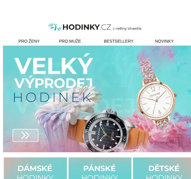 Hodinky.cz: Výprodej hodinek – červen 2026 | Nuslet.cz