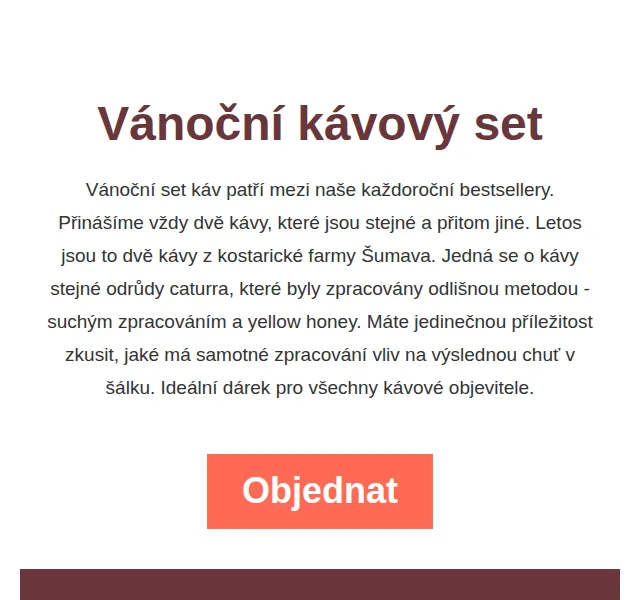 Doubleshot: Vánoční kávový set – červen 2026 | Nuslet.cz