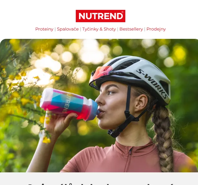 Nutrend: Isodrinx nápoje – hydratace pro sport
