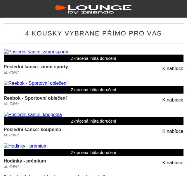 Lounge by Zalando: letní výprodej – slevy až 75 % – červen 2026 | Nuslet.cz