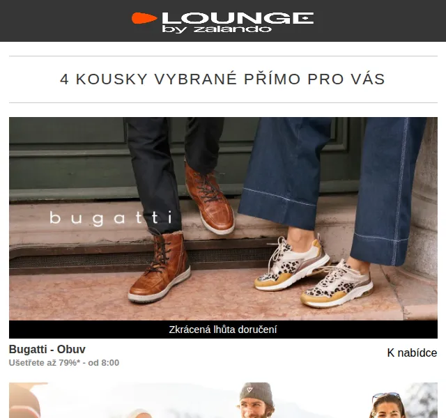 Lounge by Zalando: Bugatti, Rossignol a Crocs se slevou až 80 % – červen 2026 | Nuslet.cz