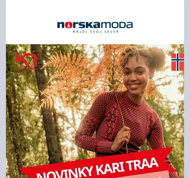 Norskamoda.cz: Nová podzimní kolekce Kari Traa a Devold – červen 2026 | Nuslet.cz
