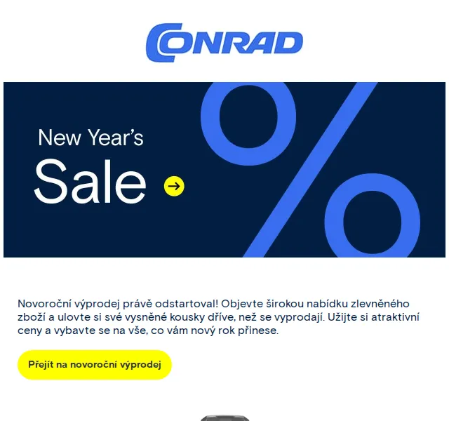 Conrad Electronic: Novoroční výprodej – červen 2026 | Nuslet.cz