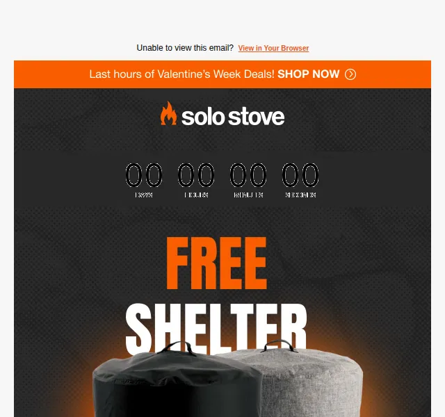 Solo Stove EU: Zdarma Shelter k ohništi – červen 2026 | Nuslet.cz