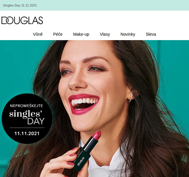 Douglas CZ: Singles Day 40% sleva na vůně – listopad 2021 | Nuslet.cz