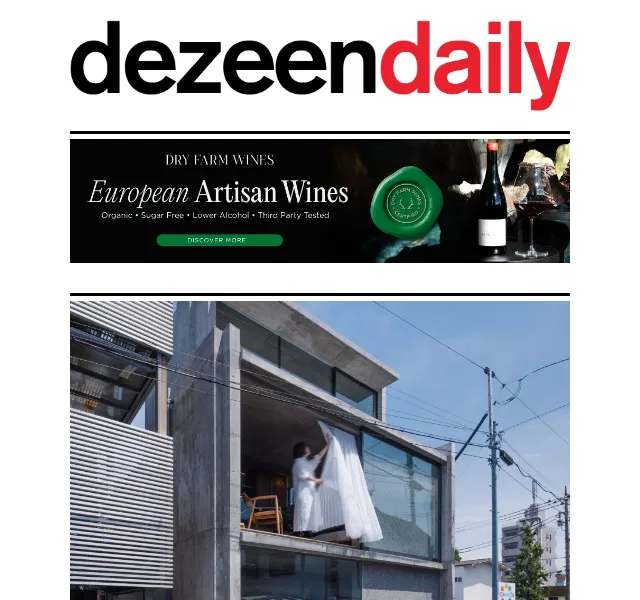 Dezeen Daily: Herzog & de Meuron kostka, top restaurace – červen 2026 | Nuslet.cz