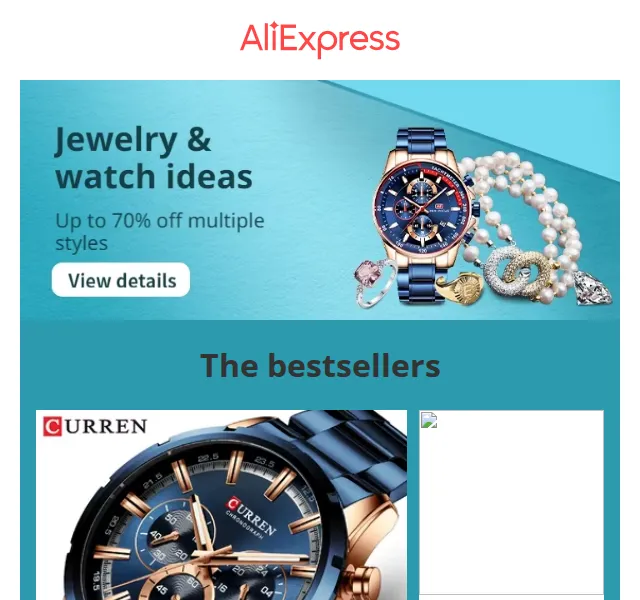 AliExpress: Šperky a hodinky až 70% sleva – červen 2026 | Nuslet.cz