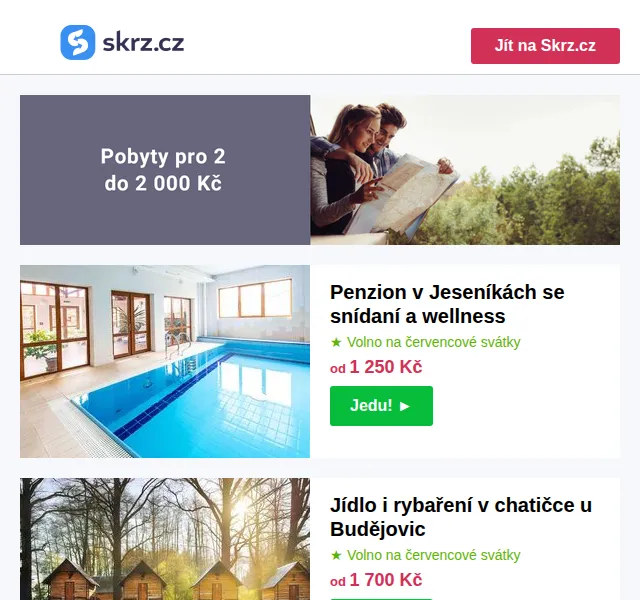 Vánoce na Skrz: Pobyty od 1 199 Kč – červenec 2026 | Nuslet.cz