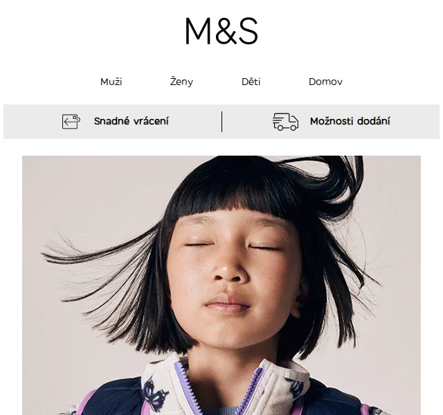 Marks and Spencer: 20% sleva na kabáty a bundy – červen 2026 | Nuslet.cz