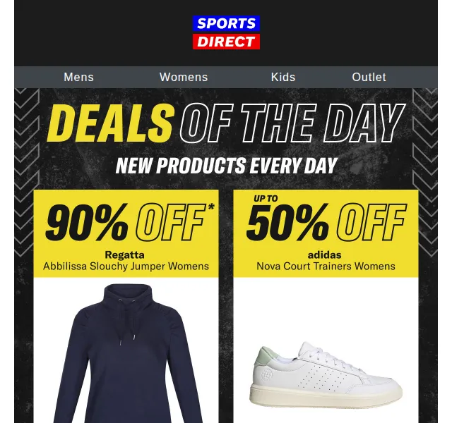Sportsdirect: 90% sleva + 50% výprodej značek – červen 2026 | Nuslet.cz