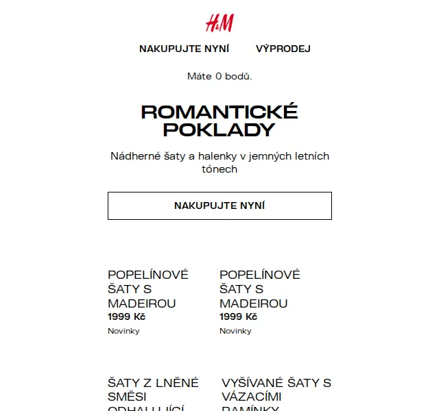 H&M Fashion: Romantické šaty a halenky – duben 2026 | Nuslet.cz