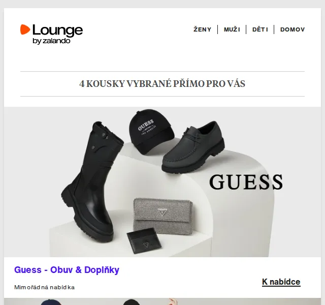 Lounge by Zalando: Guess, Ellesse, Icebreaker – sleva až 76 % | duben 2026
