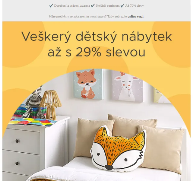 Beliani.cz: Dětský nábytek se slevou až 29 % – červen 2026 | Nuslet.cz