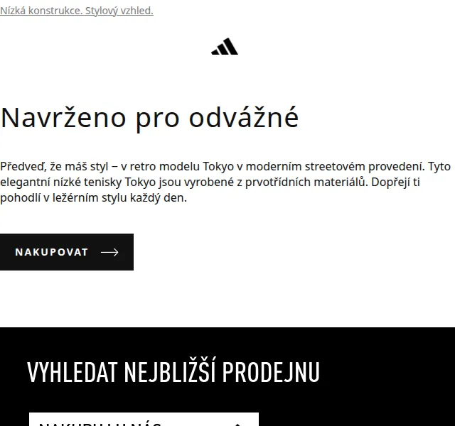 adidas: Tokyo tenisky v moderním streetovém provedení – červen 2026 | Nuslet.cz