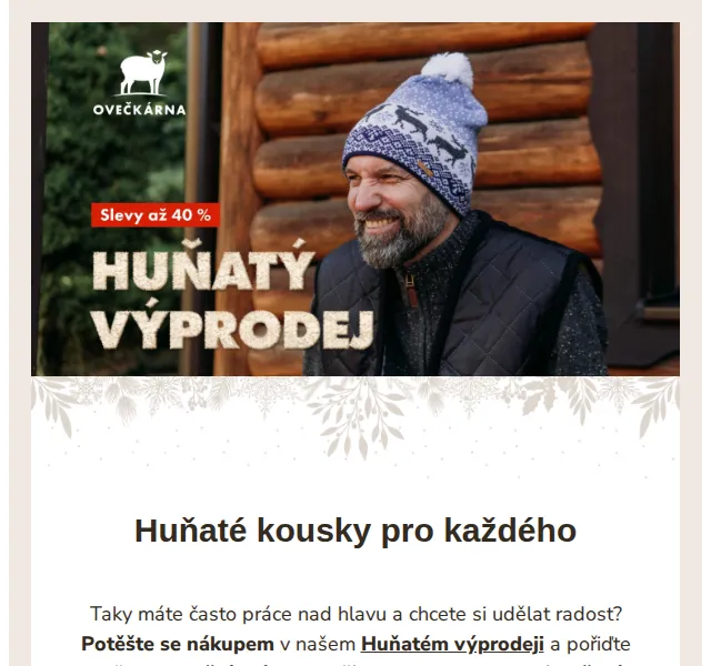 Ovečkárna: Huňaté kousky ve výprodeji – červen 2026 | Nuslet.cz